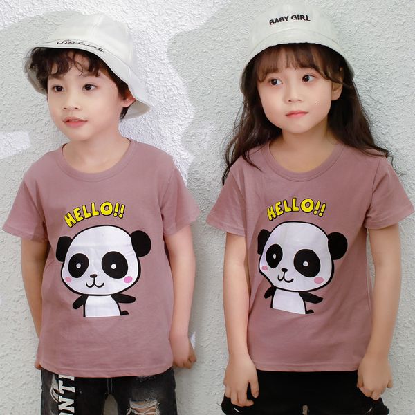 pure new neutral summer wear leisure children's cartoon short sleeve round neck t-shirt with cotton backing, Black;white
pure new neutral summer wear leisure children's cartoon short sleeve round neck t-shirt with cotton backing, Black;white