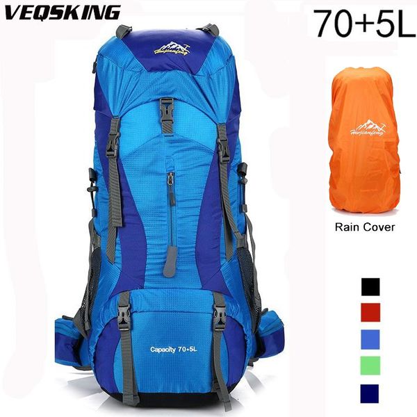75l large capacity outdoor hiking climbing backpack,men waterproof sport travel rucksack with rain cover,nylon breathable bag
75l large capacity outdoor hiking climbing backpack,men waterproof sport travel rucksack with rain cover,nylon breathable bag