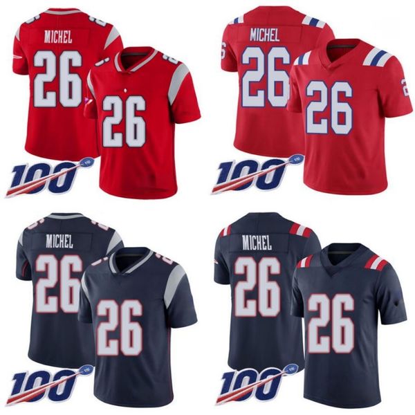 new england patriots men #26 sony michel women youth limited rush 100th season jersey, Black
new england patriots men #26 sony michel women youth limited rush 100th season jersey, Black
