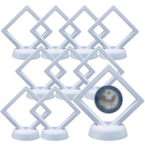 frames 5pcs creative transparent square badge display stand craft coin frame collection holder
frames 5pcs creative transparent square badge display stand craft coin frame collection holder