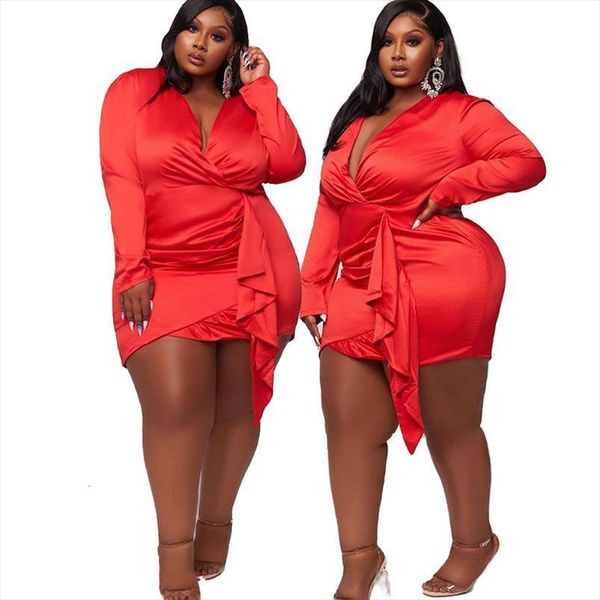 plus size clothing women dresses v neck transparent long sleeve party night club robe satin dress wholesale dropshipping, Black;gray
plus size clothing women dresses v neck transparent long sleeve party night club robe satin dress wholesale dropshipping, Black;gray