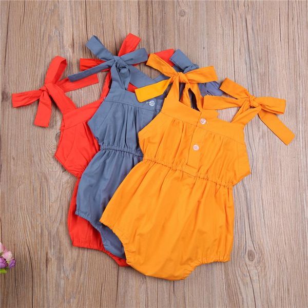 jumpsuits born baby girls clothes romper summer sleeveless rompers lace-up sling infant boys jumpsuit 0-24m, Blue
jumpsuits born baby girls clothes romper summer sleeveless rompers lace-up sling infant boys jumpsuit 0-24m, Blue