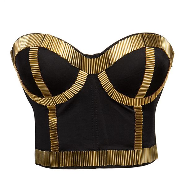 costumes ds stage performance clothes ktv body shaping nightclub female singer party bra, Black
costumes ds stage performance clothes ktv body shaping nightclub female singer party bra, Black