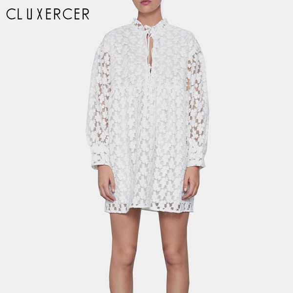casual dresses elegant hollow out women dress long sleeve ruffled neck white mini spring summer solid, Black;gray
casual dresses elegant hollow out women dress long sleeve ruffled neck white mini spring summer solid, Black;gray