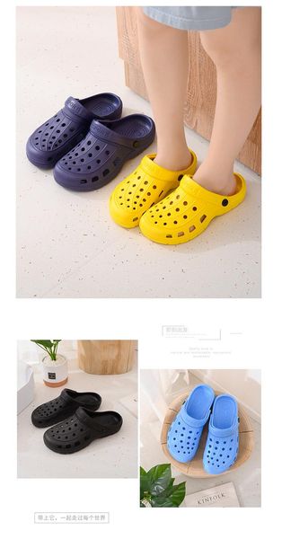 slippers summer couple sandals outdoor non-slip hollow women's hole shoes drifting garden beach, Black
slippers summer couple sandals outdoor non-slip hollow women's hole shoes drifting garden beach, Black