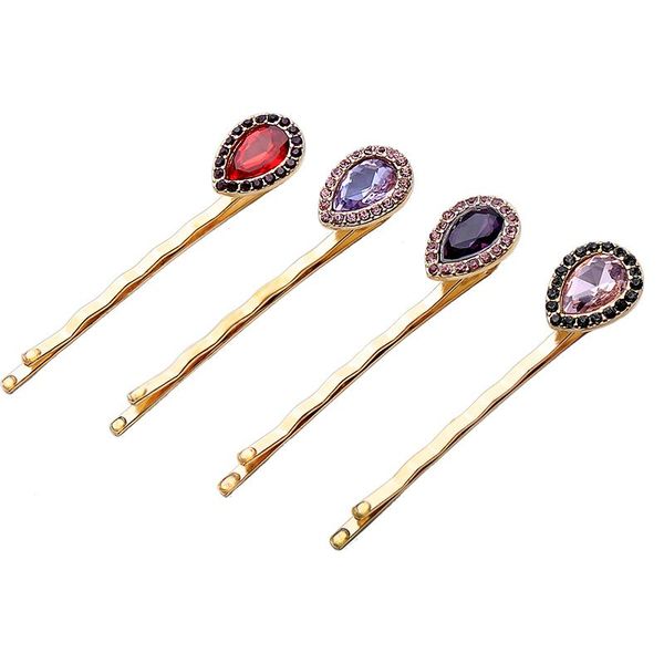 hair clips & barrettes 3 sets (12pcs)/ lot fashion jewelry colorful rhinestone waterdrop pin, Golden;silver
hair clips & barrettes 3 sets (12pcs)/ lot fashion jewelry colorful rhinestone waterdrop pin, Golden;silver