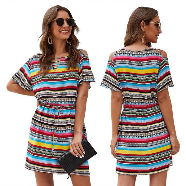casual dresses summer dress women color striped mini short sundresses vintage fitted overalls for fashion, Black;gray
casual dresses summer dress women color striped mini short sundresses vintage fitted overalls for fashion, Black;gray