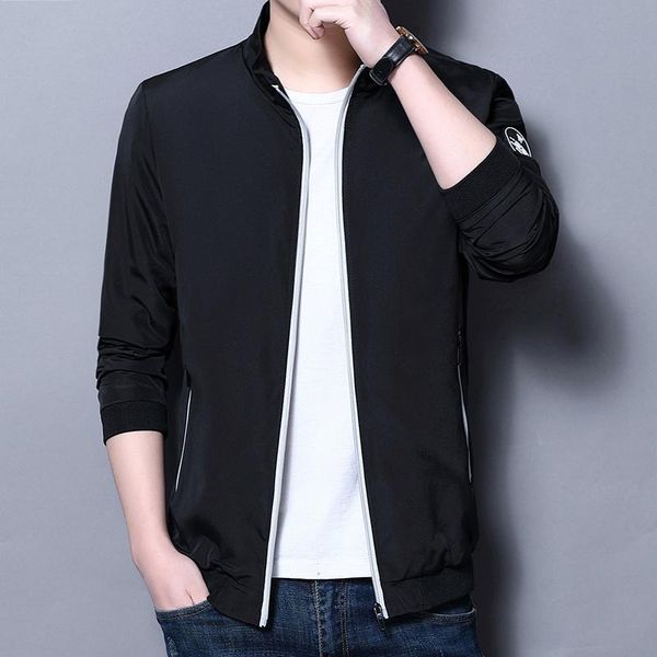 men's jackets stylish quality brand casual streetwear fashion stand collar softshell jacket men zip up windbreaker coats man clothes, Black;brown
men's jackets stylish quality brand casual streetwear fashion stand collar softshell jacket men zip up windbreaker coats man clothes, Black;brown