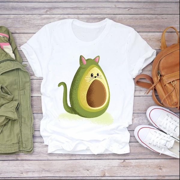 women fruit avocado animal cartoon vacation printed 90s lady t shirts t shirt ladies womens graphic female tee t shirt, White
women fruit avocado animal cartoon vacation printed 90s lady t shirts t shirt ladies womens graphic female tee t shirt, White