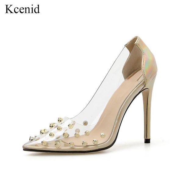 dress shoes kcenid rivet pointed toe silver gold high heels women's 2021 transparent pvc women pumps wedding party ladies, Black
dress shoes kcenid rivet pointed toe silver gold high heels women's 2021 transparent pvc women pumps wedding party ladies, Black