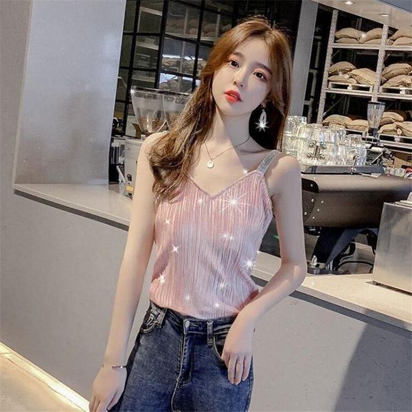women's tanks & camis female sling ladies suspenders v-neck women camisole inner outer vest bottoming shirts 2021, White
women's tanks & camis female sling ladies suspenders v-neck women camisole inner outer vest bottoming shirts 2021, White