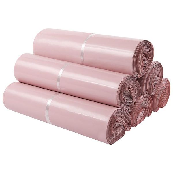 storage bags 50pcs double-sided pink mail printed poly mailer packaging envelopes with self seal courier clothes mailers
storage bags 50pcs double-sided pink mail printed poly mailer packaging envelopes with self seal courier clothes mailers