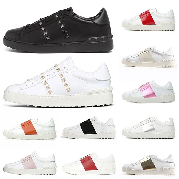 red bottoms luxury valentino designer dress shoes for mens big size us 12 loafers black white leather spikes pink golden men women sports sn
red bottoms luxury valentino designer dress shoes for mens big size us 12 loafers black white leather spikes pink golden men women sports sn