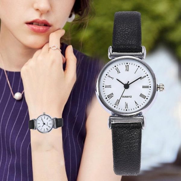 wristwatches 2021 women watches fashion arabic numerals small dial with leather quartz woman ladies wrist watch relogio feminino luxo #fn80, Slivery;brown
wristwatches 2021 women watches fashion arabic numerals small dial with leather quartz woman ladies wrist watch relogio feminino luxo #fn80, Slivery;brown