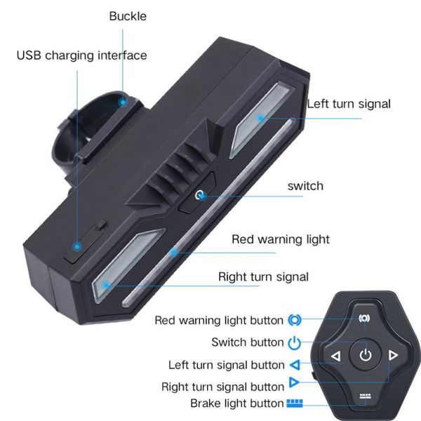 ipx4 waterproof usb rechargeable led bike tail light wireless control rear light bright safety warning fits for bike road
ipx4 waterproof usb rechargeable led bike tail light wireless control rear light bright safety warning fits for bike road