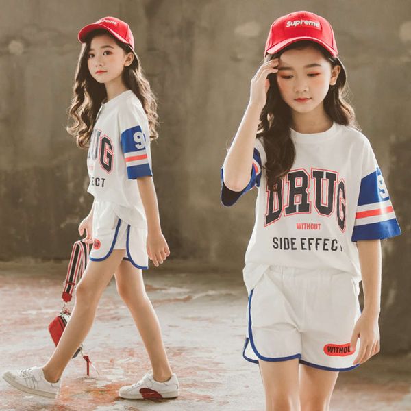 wear girls' sports suit children's summer 2021 new cuhk loose korean short sve t-shirt + shorts, White
wear girls' sports suit children's summer 2021 new cuhk loose korean short sve t-shirt + shorts, White