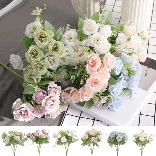 decorative flowers & wreaths fake flower artificial silk leaf bridal party home wedding rose decor bouquet decoration
decorative flowers & wreaths fake flower artificial silk leaf bridal party home wedding rose decor bouquet decoration