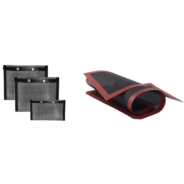 tools & accessories 3pcs non-stick mesh grilling bag with 2pcsperforated silicone baking mat oven lining tool
tools & accessories 3pcs non-stick mesh grilling bag with 2pcsperforated silicone baking mat oven lining tool