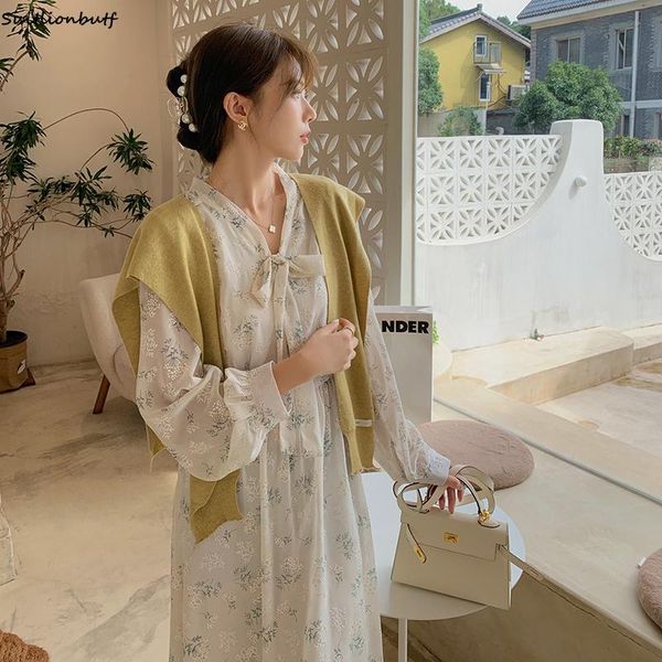 casual dresses chic chiffon dress for women bow collar full sleeve floral printed long korean elegant fashion femme vestidos 2021, Black;gray
casual dresses chic chiffon dress for women bow collar full sleeve floral printed long korean elegant fashion femme vestidos 2021, Black;gray