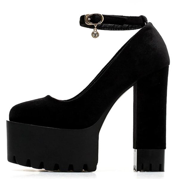 dress shoes sarairis ladies high block heels pumps sweet shallow women 2021 platform woman, Black
dress shoes sarairis ladies high block heels pumps sweet shallow women 2021 platform woman, Black