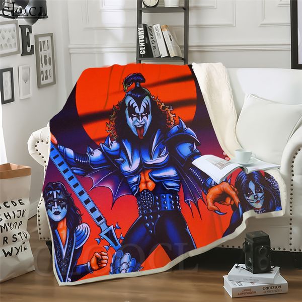 cloocl hard rock kiss band 3d print harajuku conditioning blanket sofa teens bedding throw blankets plush quilt
cloocl hard rock kiss band 3d print harajuku conditioning blanket sofa teens bedding throw blankets plush quilt