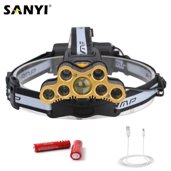 led headlamp fishing headlight 7*xml t6+2*red warning head lamp usb rechargeable lamp waterproof head torch by 18650
led headlamp fishing headlight 7*xml t6+2*red warning head lamp usb rechargeable lamp waterproof head torch by 18650