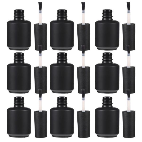storage bottles & jars 10pcs cylindrical empty nail polish bottle glass varnish for salon
storage bottles & jars 10pcs cylindrical empty nail polish bottle glass varnish for salon