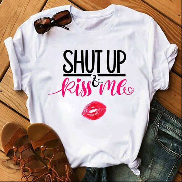 kiss me printed women tshirt red lip tee shirts summer women t shirt cute harajuku ulzzang t shirt clothes femme, White
kiss me printed women tshirt red lip tee shirts summer women t shirt cute harajuku ulzzang t shirt clothes femme, White