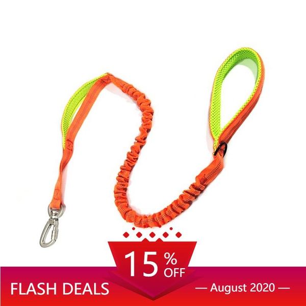 dog collars & leashes double handle large leash elastic buffer pet lead reflective traction rope 2 handles big comfortable mesh 
dog collars & leashes double handle large leash elastic buffer pet lead reflective traction rope 2 handles big comfortable mesh