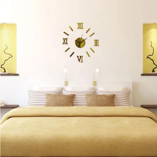 wall clocks 3d mute roman numerals clock mirror stickers diy watch for living room bedroom office decoration
wall clocks 3d mute roman numerals clock mirror stickers diy watch for living room bedroom office decoration