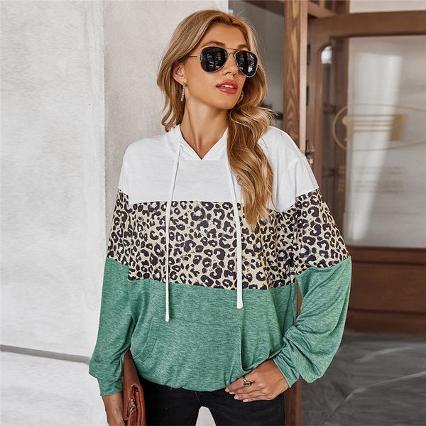 2021 fashion leopard autumn winter casual patchwork color hooded pullover hoodies for women new 3ldn, Black
2021 fashion leopard autumn winter casual patchwork color hooded pullover hoodies for women new 3ldn, Black