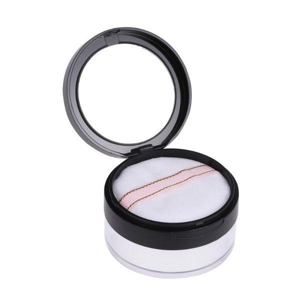 storage bottles & jars portable empty powder case mirror loose container makeup with puff (black)
storage bottles & jars portable empty powder case mirror loose container makeup with puff (black)