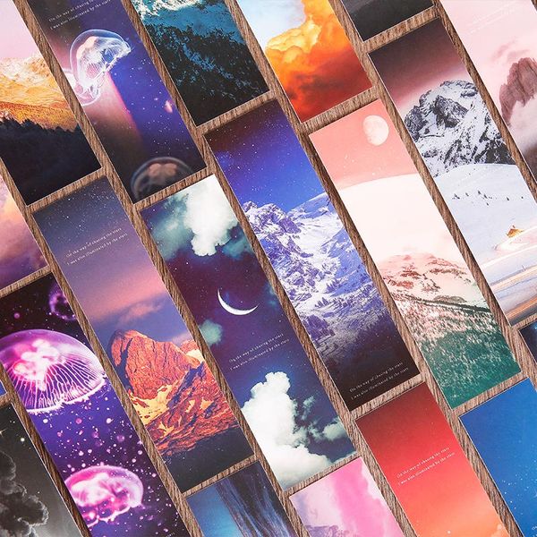 bookmark 30 pcs/set star direction series bookmarks card moon starry sky landscape ins style book page marker gifts for friends boys
bookmark 30 pcs/set star direction series bookmarks card moon starry sky landscape ins style book page marker gifts for friends boys