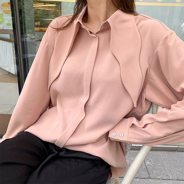 women's suits & blazers suit women long sleeve shirt turn-down collar office wear solid color ladies blouse and yj6s, White;black
women's suits & blazers suit women long sleeve shirt turn-down collar office wear solid color ladies blouse and yj6s, White;black