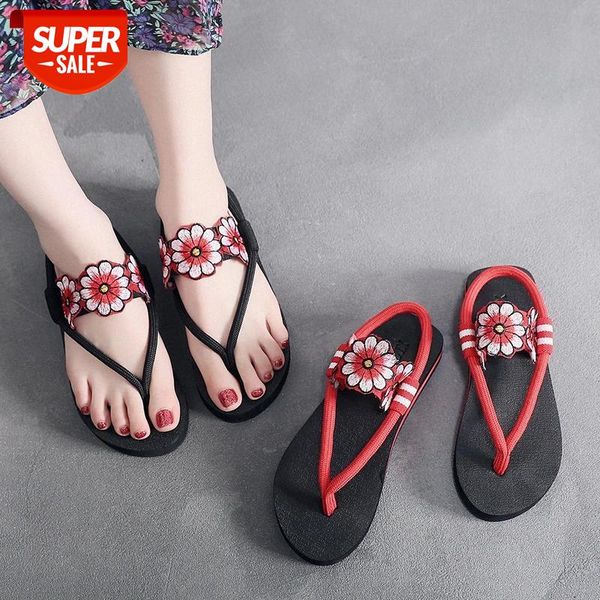 fashion flower t-strap sandals 2020 new women summer slip on low heel beach bohemia style sandals shoe #hz1f, Black
fashion flower t-strap sandals 2020 new women summer slip on low heel beach bohemia style sandals shoe #hz1f, Black