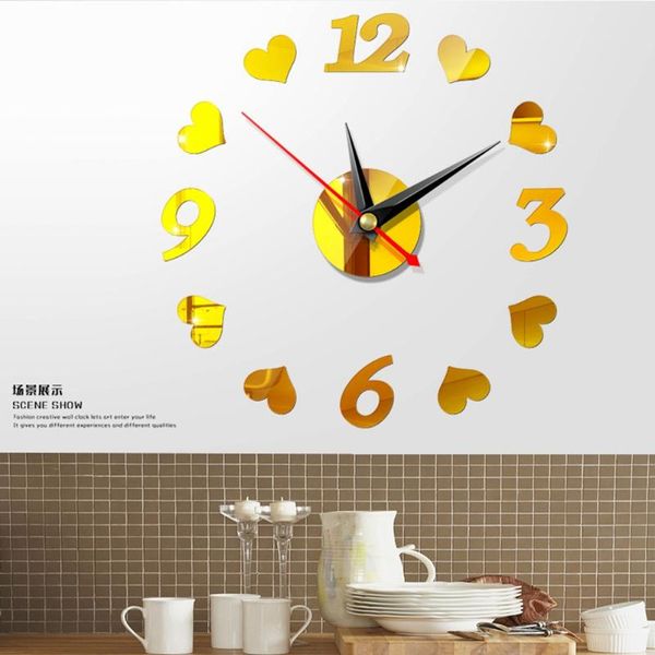 acrylic mirror wall clock modern sticker large watch silent number home office school decoration clocks
acrylic mirror wall clock modern sticker large watch silent number home office school decoration clocks