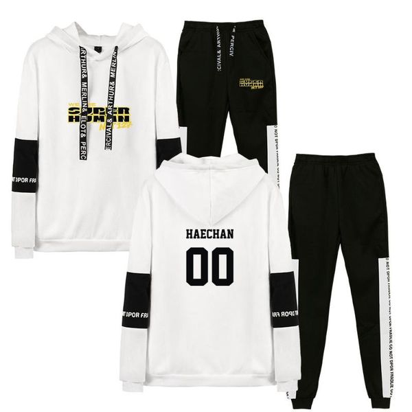 men's tracksuits nct 127 we are superhuman design hoodie men sweatshirt black suit long sleeve set, Gray
men's tracksuits nct 127 we are superhuman design hoodie men sweatshirt black suit long sleeve set, Gray
