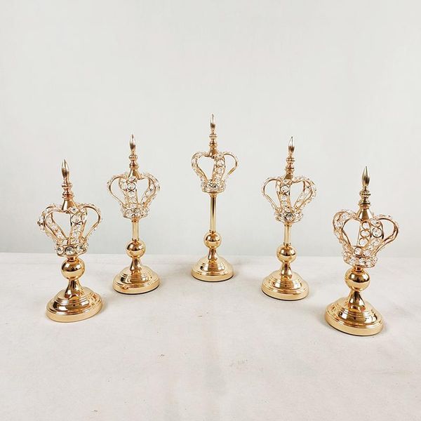 party decoration 1-5pcs crystal candle holder gold crown shape stand wedding candelabros table centerpieces christmas home decor candlestick
party decoration 1-5pcs crystal candle holder gold crown shape stand wedding candelabros table centerpieces christmas home decor candlestick