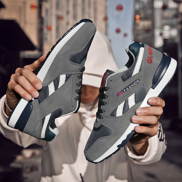 new trend big size running shoes men sneakers breathable air mesh shoes outdoor male walking shoes black/gray sport
new trend big size running shoes men sneakers breathable air mesh shoes outdoor male walking shoes black/gray sport