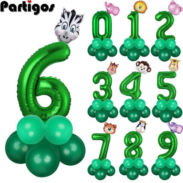 party decoration green number foil balloon set jungle animal 1st birthday decorations kid safari forest decor
party decoration green number foil balloon set jungle animal 1st birthday decorations kid safari forest decor