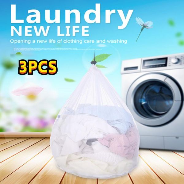 3pcs drawstring laundry storage bags thickened drawstring thick net laundry bags clothing washing bra net
3pcs drawstring laundry storage bags thickened drawstring thick net laundry bags clothing washing bra net