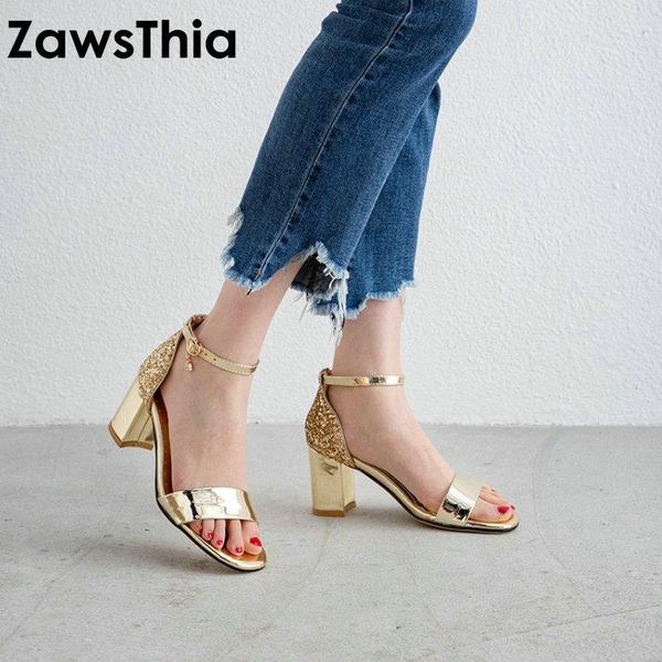 zawsthia summer patent pu leather glitter bling woman shoes open toe buckle strap wedding dress high heels shoes women sandals, Black
zawsthia summer patent pu leather glitter bling woman shoes open toe buckle strap wedding dress high heels shoes women sandals, Black