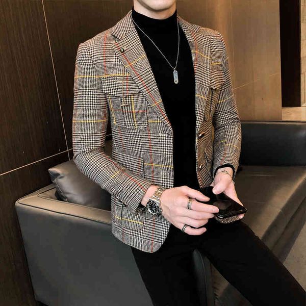 men's suits & blazers roupa de marca alta qualida para homens, blazer masculino slim fit xadrez, jaqueta xadrez plus size, xccu, White;black 
men's suits & blazers roupa de marca alta qualida para homens, blazer masculino slim fit xadrez, jaqueta xadrez plus size, xccu, White;black