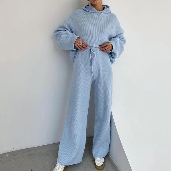2021 new women hooded sweater and drawstring knit pants sets autumn casual two piece set fashion chic sports streetwear suits y9q5, Gray
2021 new women hooded sweater and drawstring knit pants sets autumn casual two piece set fashion chic sports streetwear suits y9q5, Gray