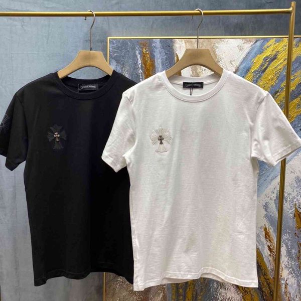 summer round neck ch cross sanskrit cotton t-shirt short sleeve men's top, White;black
summer round neck ch cross sanskrit cotton t-shirt short sleeve men's top, White;black