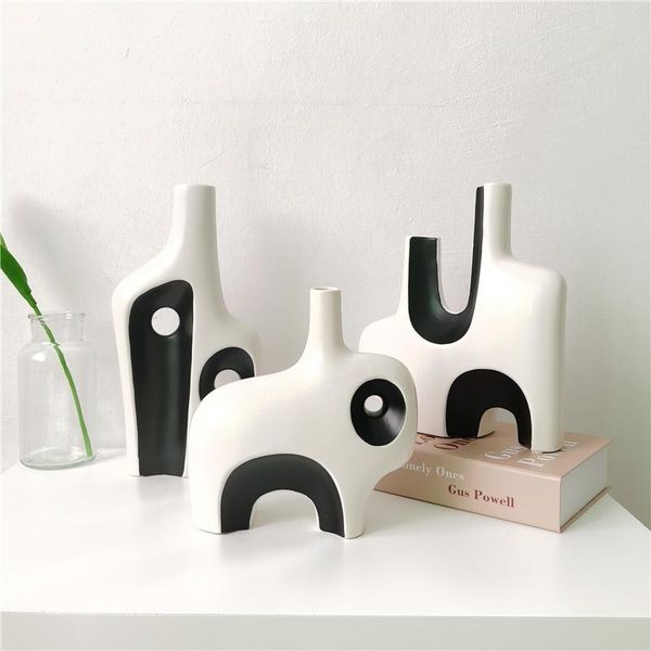 vases art design flower vase home decor tableclassic black white porcelain centerpiece el
vases art design flower vase home decor tableclassic black white porcelain centerpiece el
