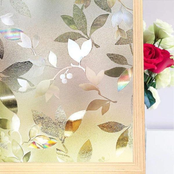 bunpig stained decorative window self adhesive film static cling privacy glass sticker no glue 3d rainbow leaf effect for home
bunpig stained decorative window self adhesive film static cling privacy glass sticker no glue 3d rainbow leaf effect for home