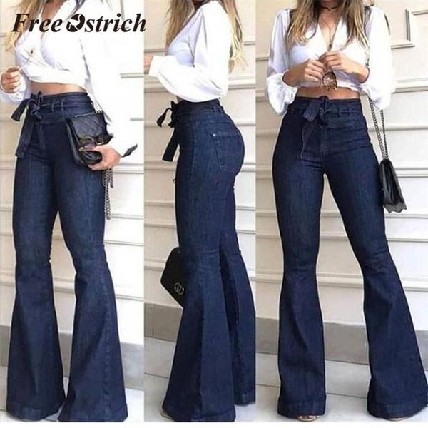 women's jeans ostrich clothes women denim slim wide leg zippers skinny pants stretch trousers high waisted, Blue
women's jeans ostrich clothes women denim slim wide leg zippers skinny pants stretch trousers high waisted, Blue