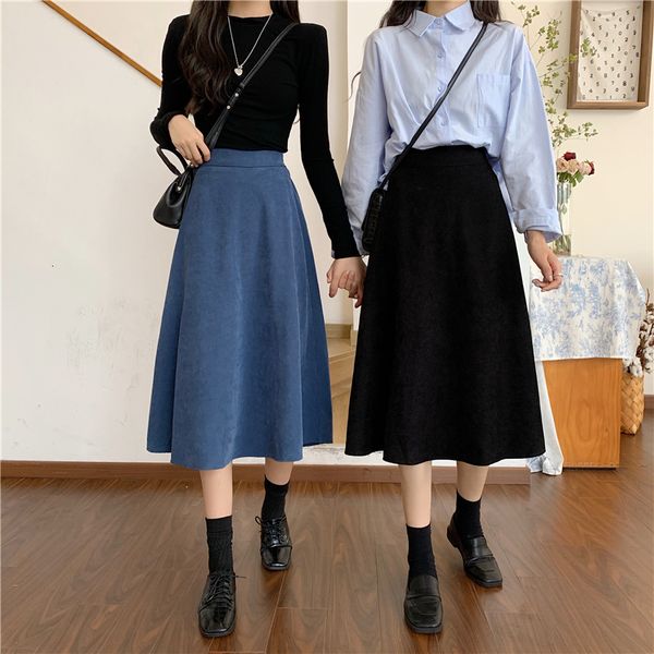 new 2021 autumn solid high waist a-line women office lady elegant skirts v123, Black
new 2021 autumn solid high waist a-line women office lady elegant skirts v123, Black