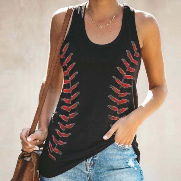 women's t-shirt european and american ladies printed sleeveless summer vest soft breathable all-match, White
women's t-shirt european and american ladies printed sleeveless summer vest soft breathable all-match, White